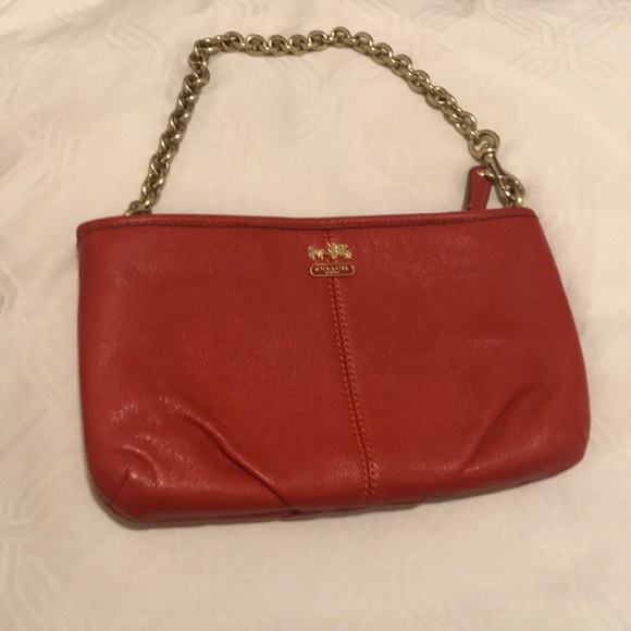 Coach clutch with short shoulder strap - Picture 2 of 2